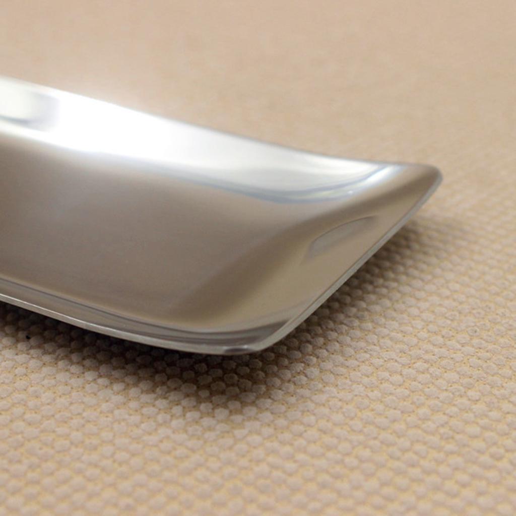 Stainless Steel Towel Dish Snack Nuts Fruit Tray Kitchen Table Tissue Holder