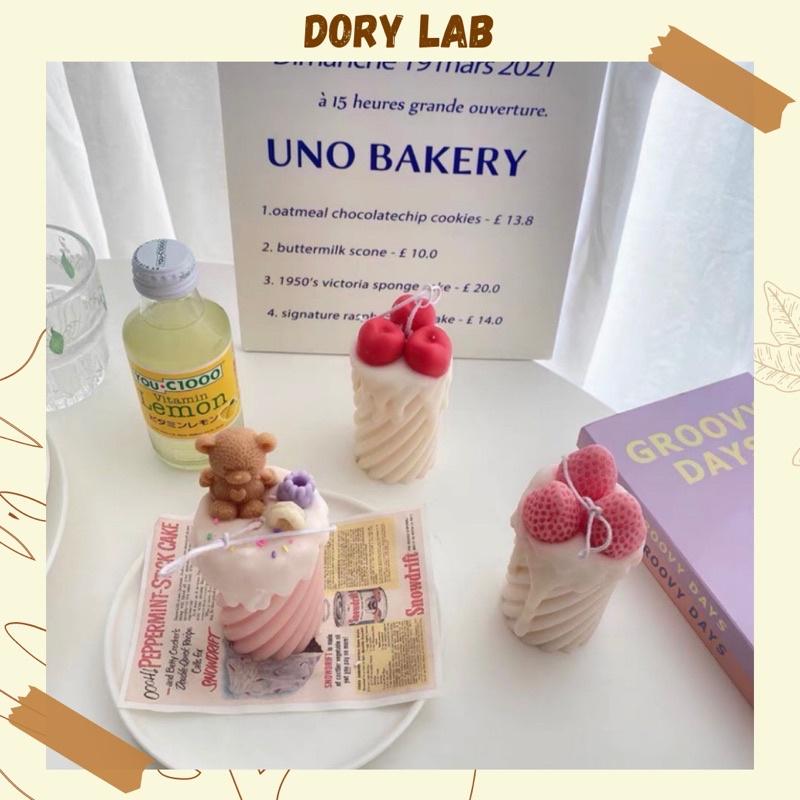 Nến Thơm Trụ Xoắn Handmade Không Khói - Dory Lab