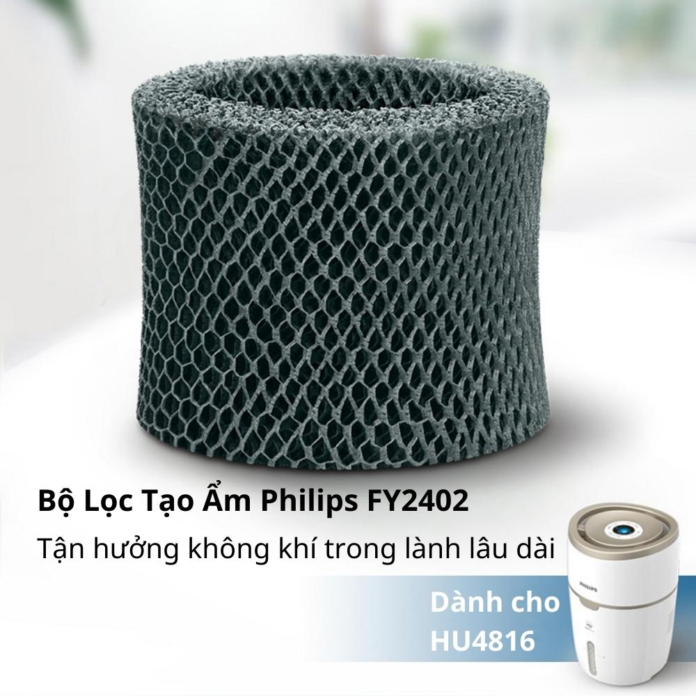 Bộ lọc tạo ẩm Philips FY2402 thay thế cho máy tạo độ ẩm mã HU4816 - Hàng nhập khẩu