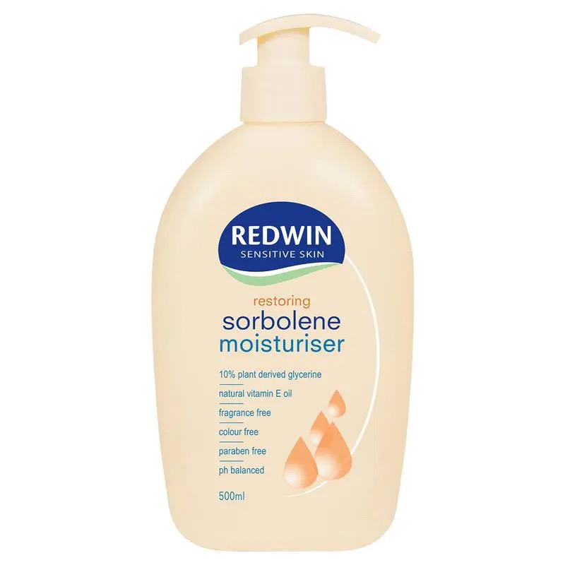 Kem Dưỡng Thể Redwin Sorbolene Moisturiser Phục Hồi Da Hư Tổn