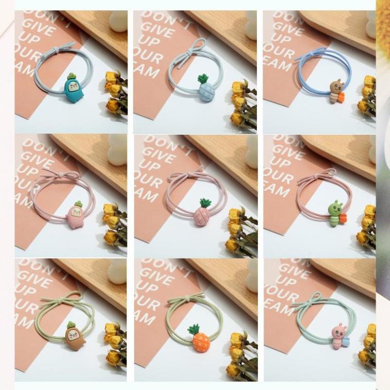 Dây cột tóc dễ thương - Buộc tóc hàn quốc, phụ kiện tóc nữ đẹp C6