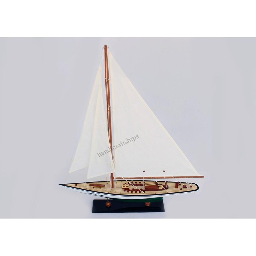 Mô hình thuyền gỗ Endeavour 50cm