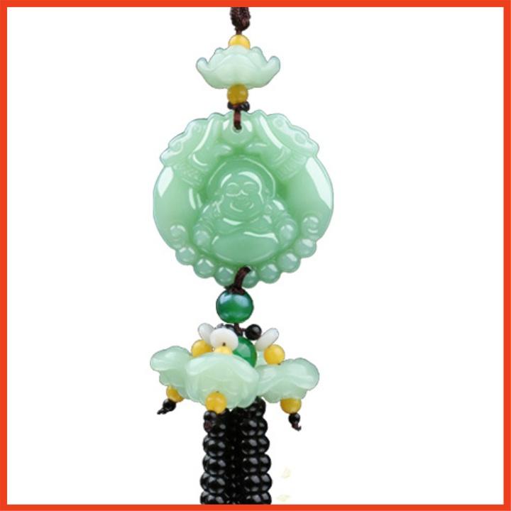 Dây treo xe oto tượng Phật mang bình an -