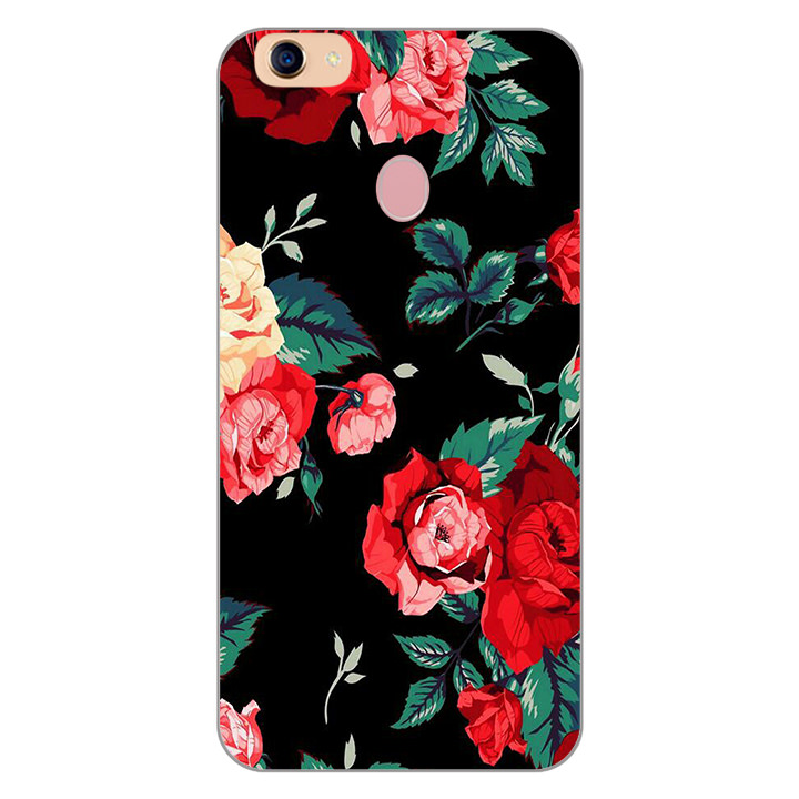 Ốp lưng dẻo cho Oppo F5_Flower