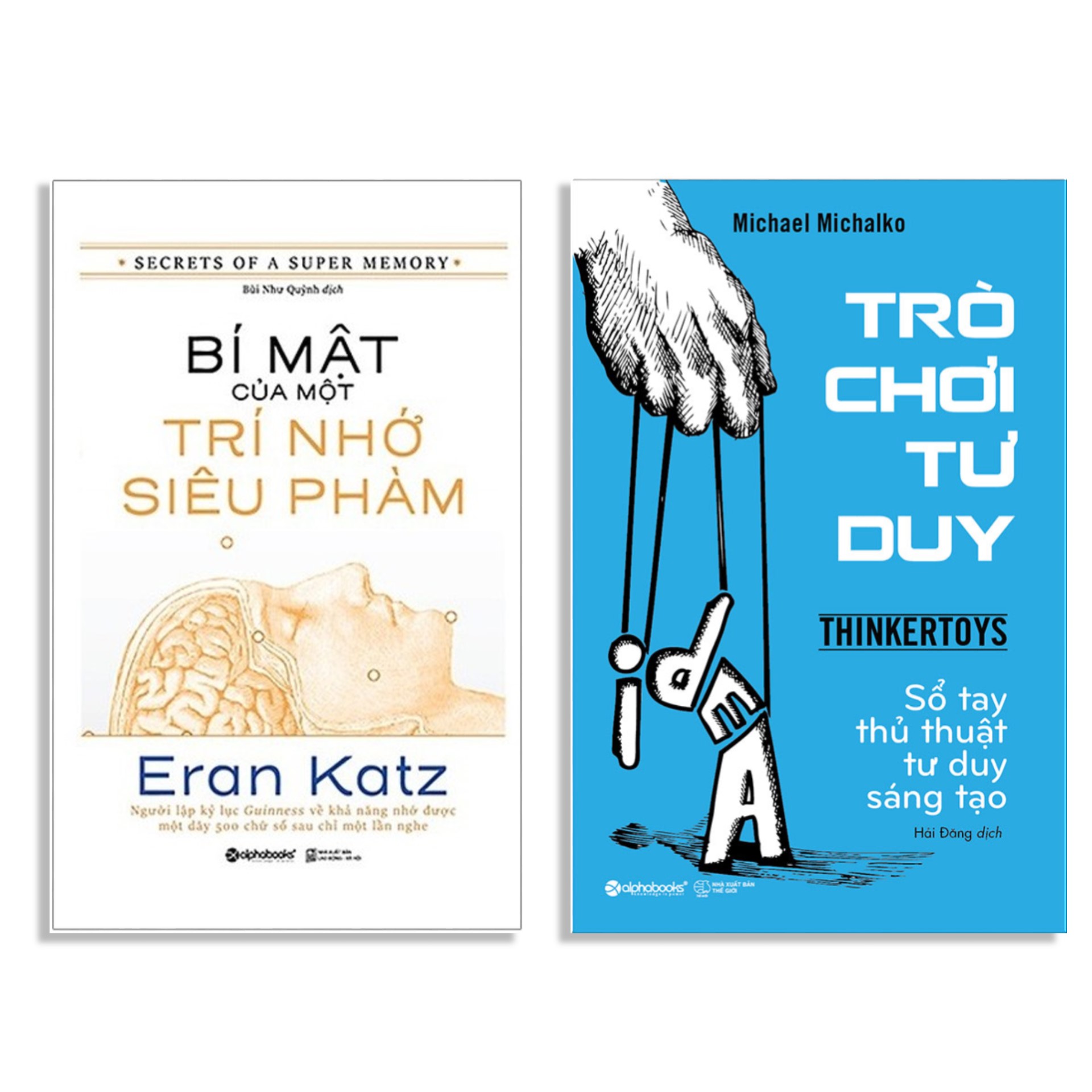 Combo Sách Tư Duy : Bí Mật Của Một Trí Nhớ Siêu Phàm + Trò Chơi Tư Duy