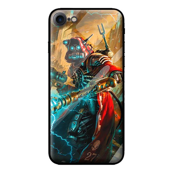 Ốp kính cho Iphone 8 mẫu NGƯỜI M 3 - Hàng chính hãng