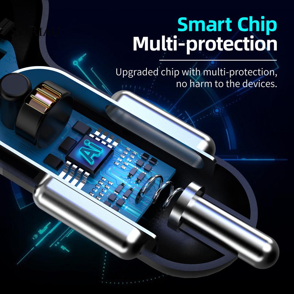 Tẩu Sạc Nhanh Qc3.0 4 Cổng Usb Cho Điện Thoại Thông Minh