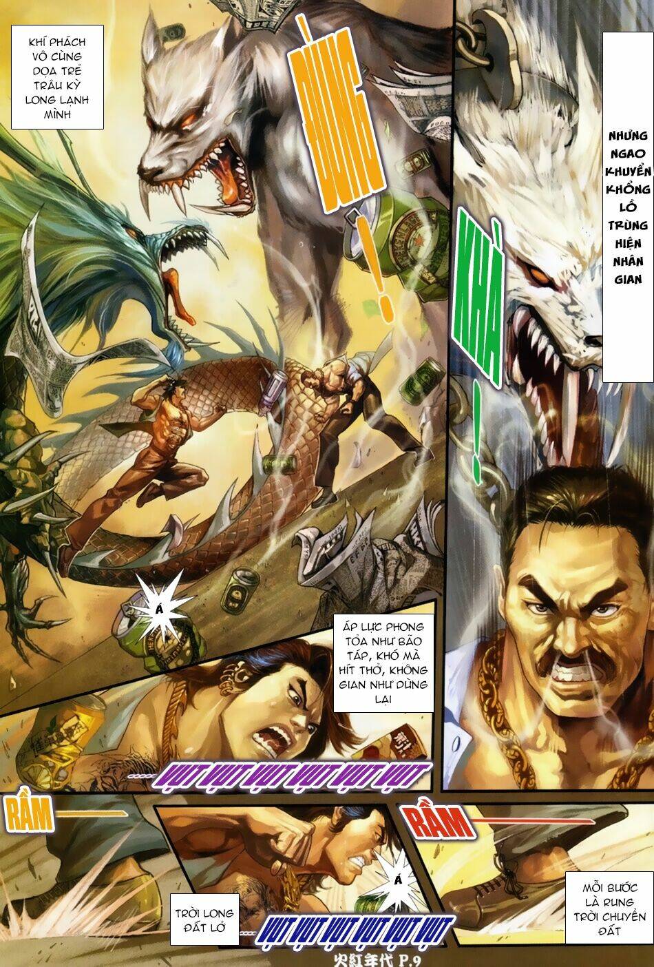 hỏa hồng niên đại hắc cốt đường chapter 40 8