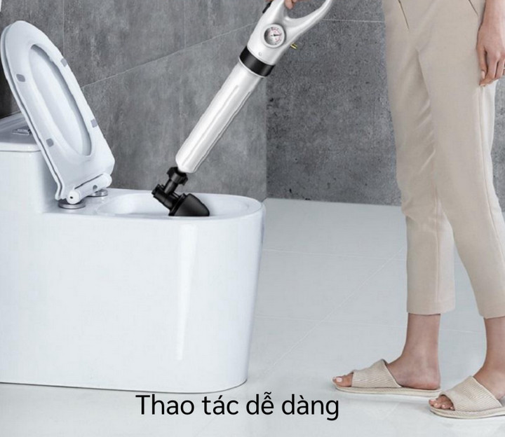 Máy Thông Tắc Bồn Cầu, Toilet Một Nút Nhấn - Home and Garden