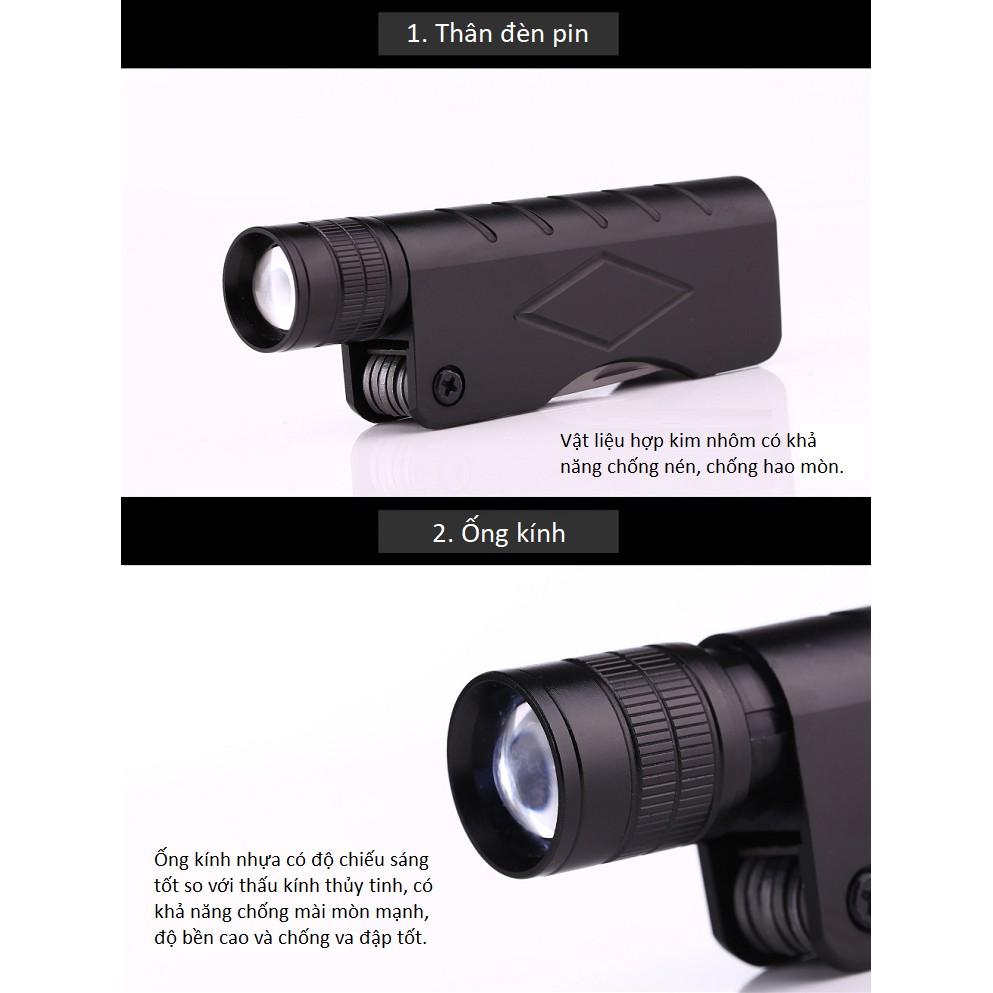 Đèn pin dụng cụ đa năng ym-x9
