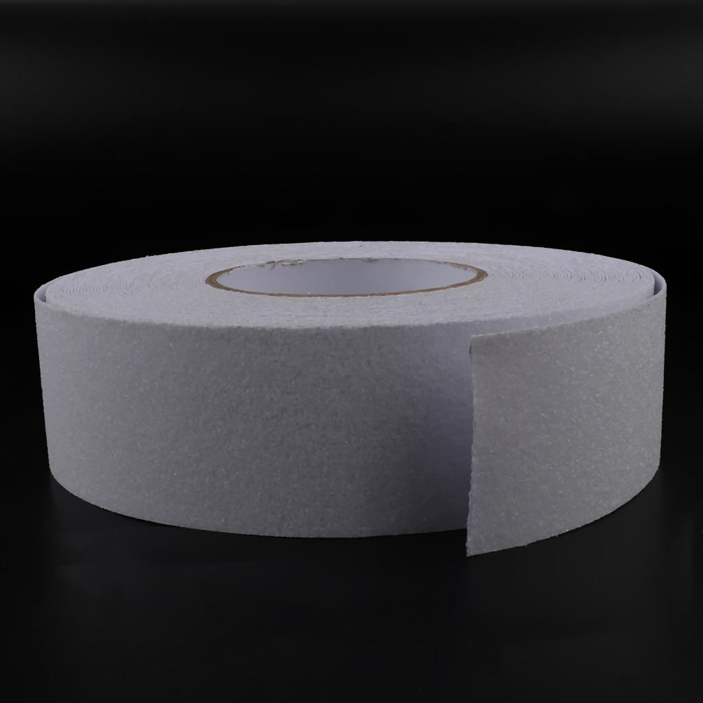 5cm Anti Slip Tape Stair Safety Backed Strong Self Adhesive Grip Black 10m