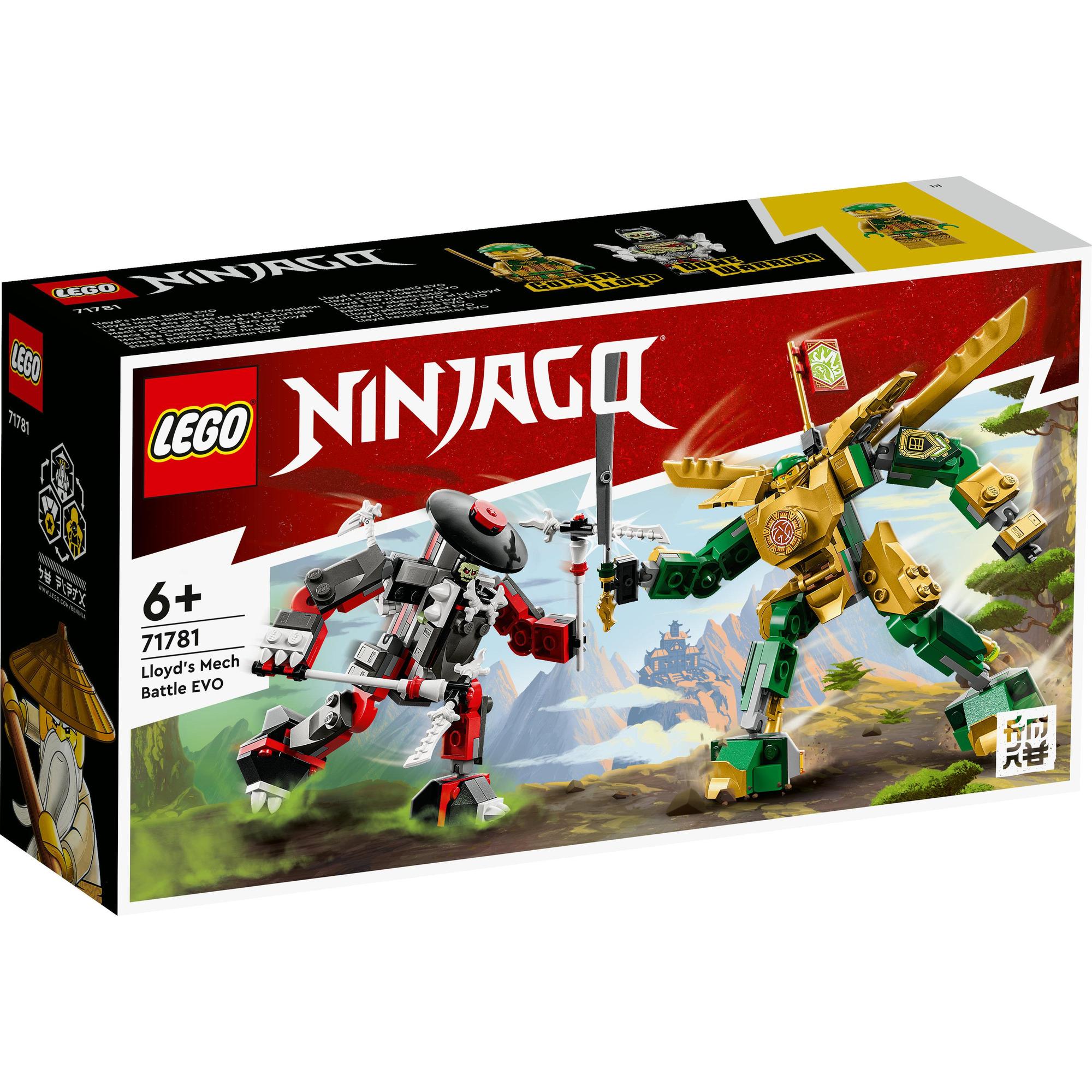 LEGO Ninjago 71781 Chiến Giáp Tiến Hóa Của Lloyd (223 Chi Tiết)
