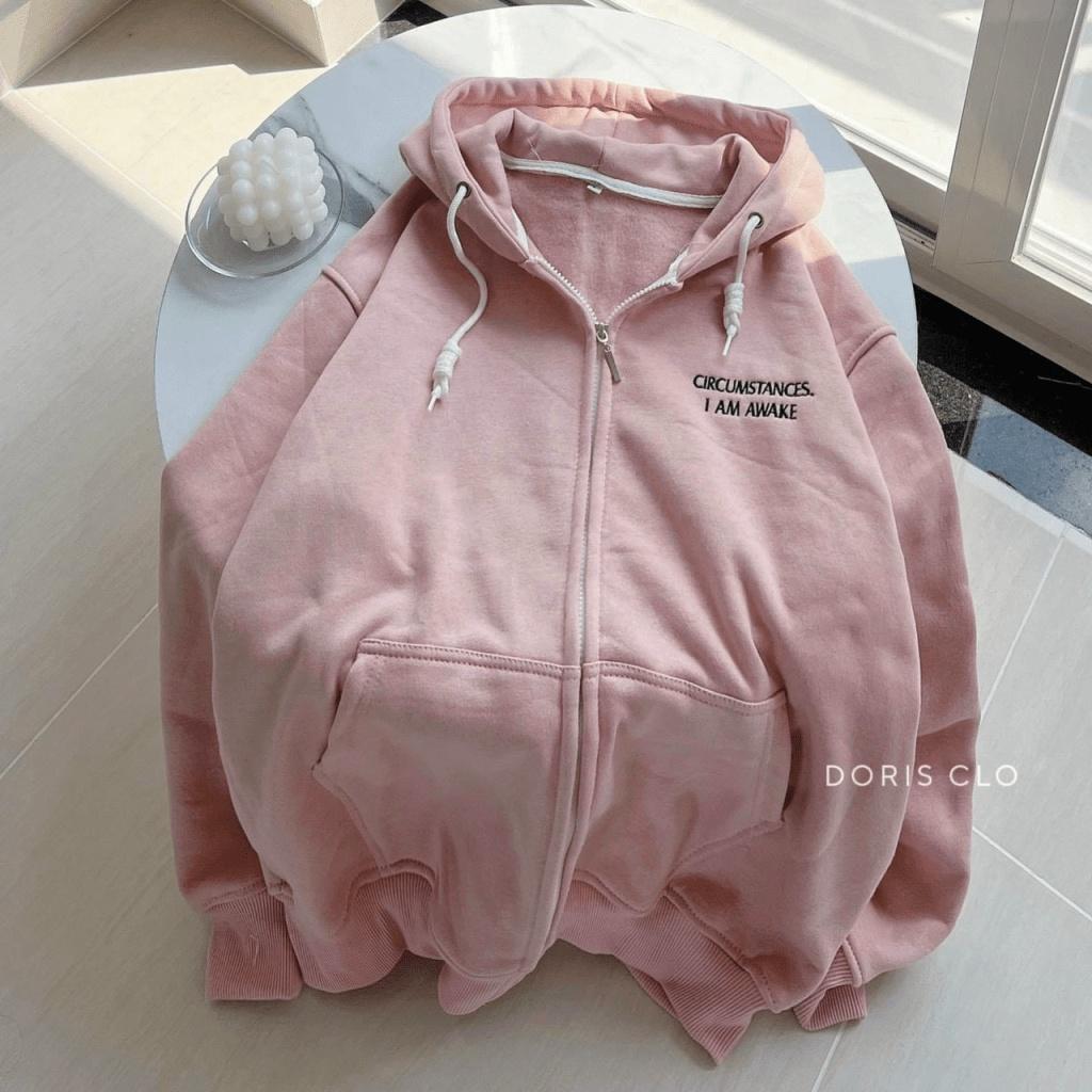 (MẪU MỚI) ÁO KHOÁC HOODIE NỮ PHỐI DÂY KÉO THỜI TRANG SIÊU TEEN HÌNH ẢNH SHOP CHỤP THẬT SHOP VALENTINA