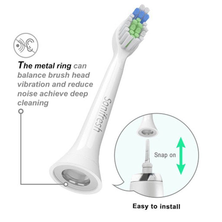 Bàn chải đánh răng điện Philips Sonicare HX6730/02 - Hàng nhập khẩu