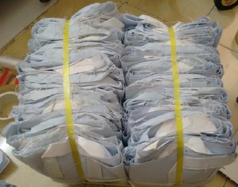 20 TÚI VẢI TRỒNG CÂY 30x30 CM, kích thước thực lớn hơn 30x30cm