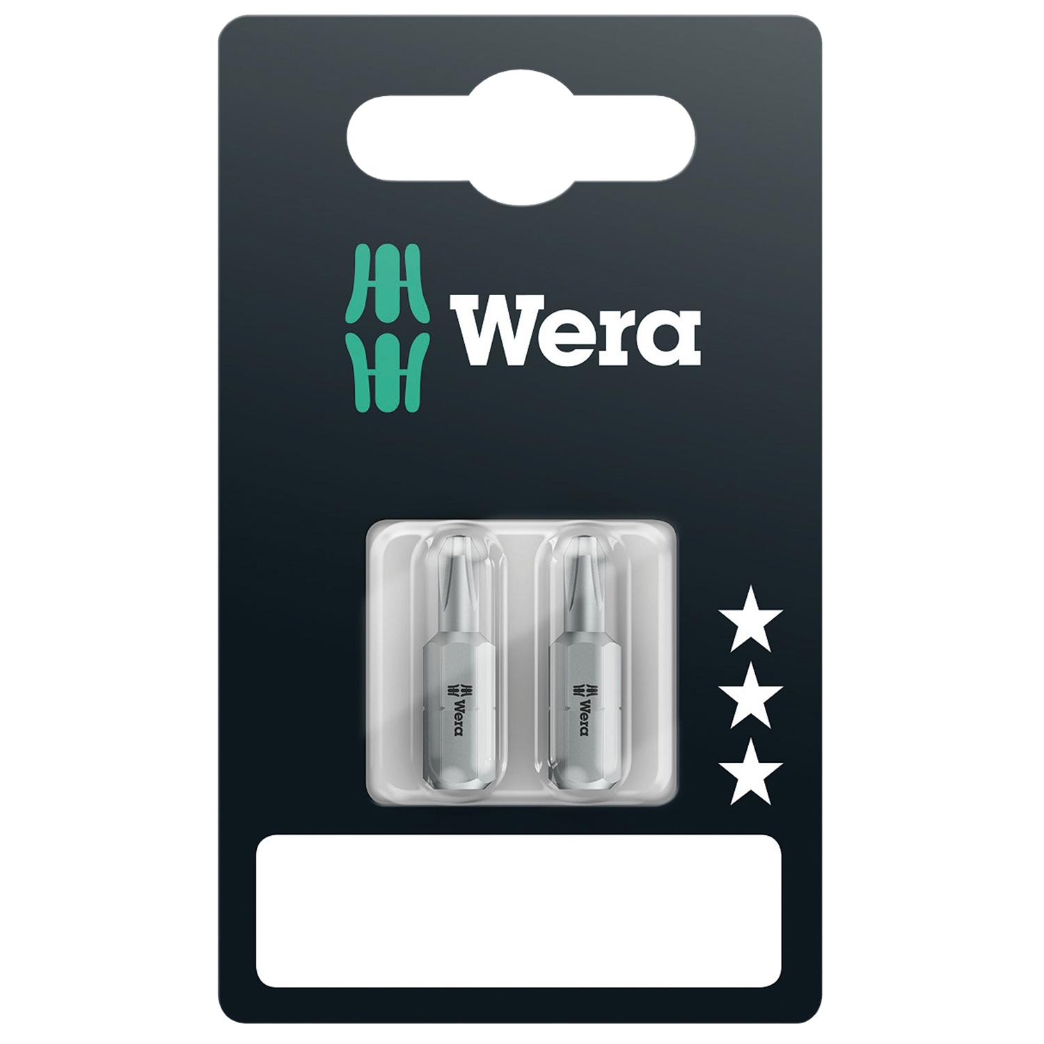 Đầu vít 4 cạnh dài 25mm Wera 05135005001  851/1 RZ PH 2 x 25 mm