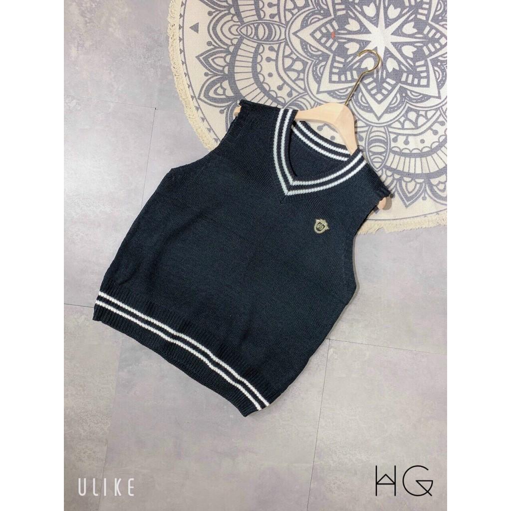 Áo len gile nữ - mac ngực - thời trang Hàn quốc