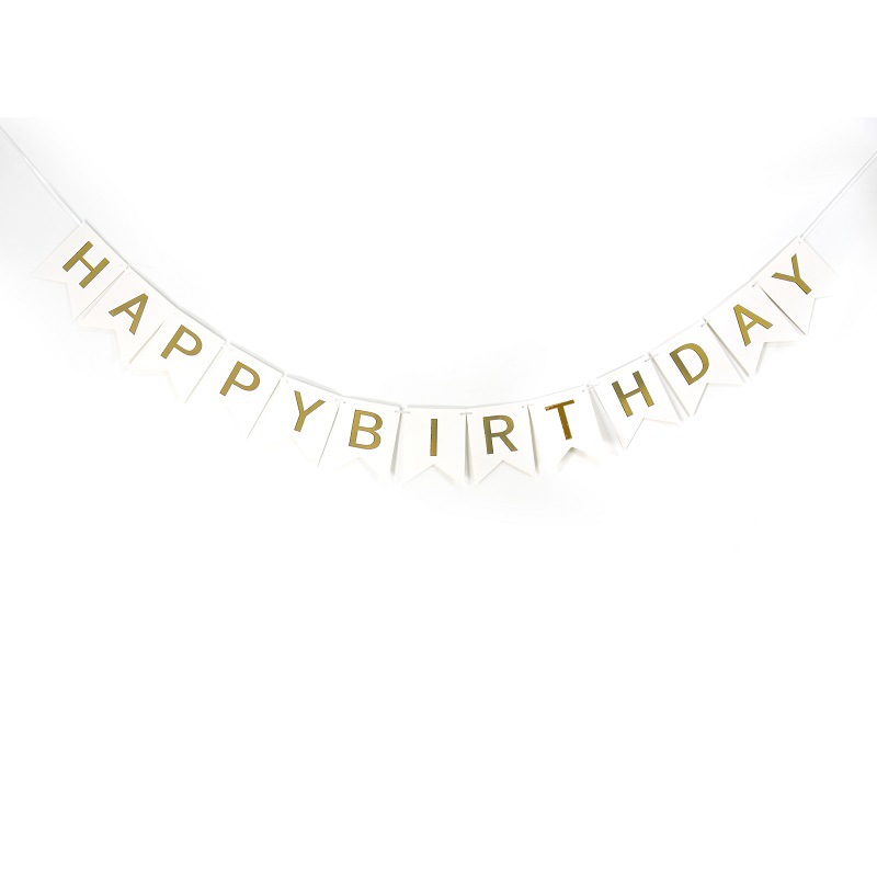 Dây Trang Trí Sinh Nhật Chữ Happy Birthday Nhiều Màu