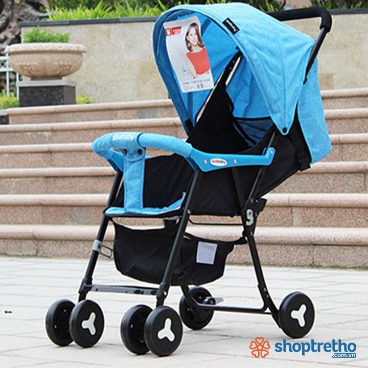 Xe đẩy du lịch siêu nhẹ Seebaby QQ2 cho bé