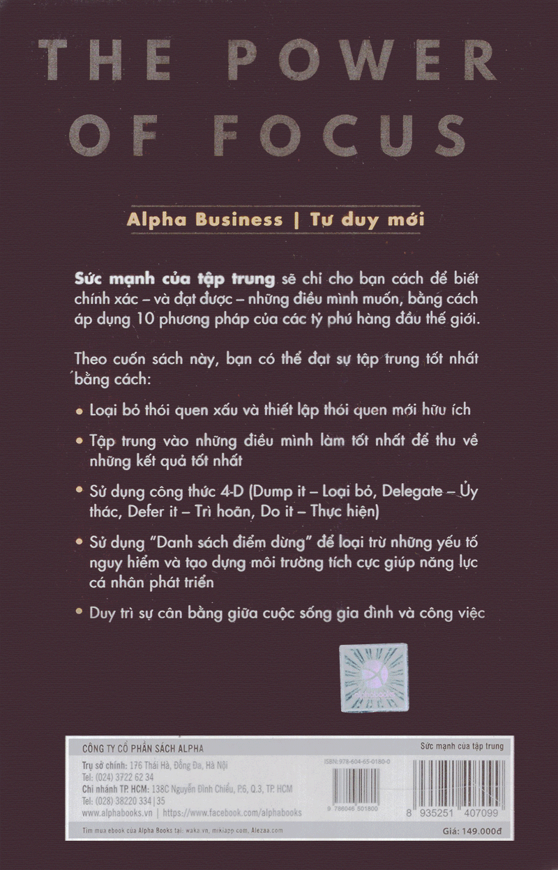 Sức Mạnh Của Tập Trung