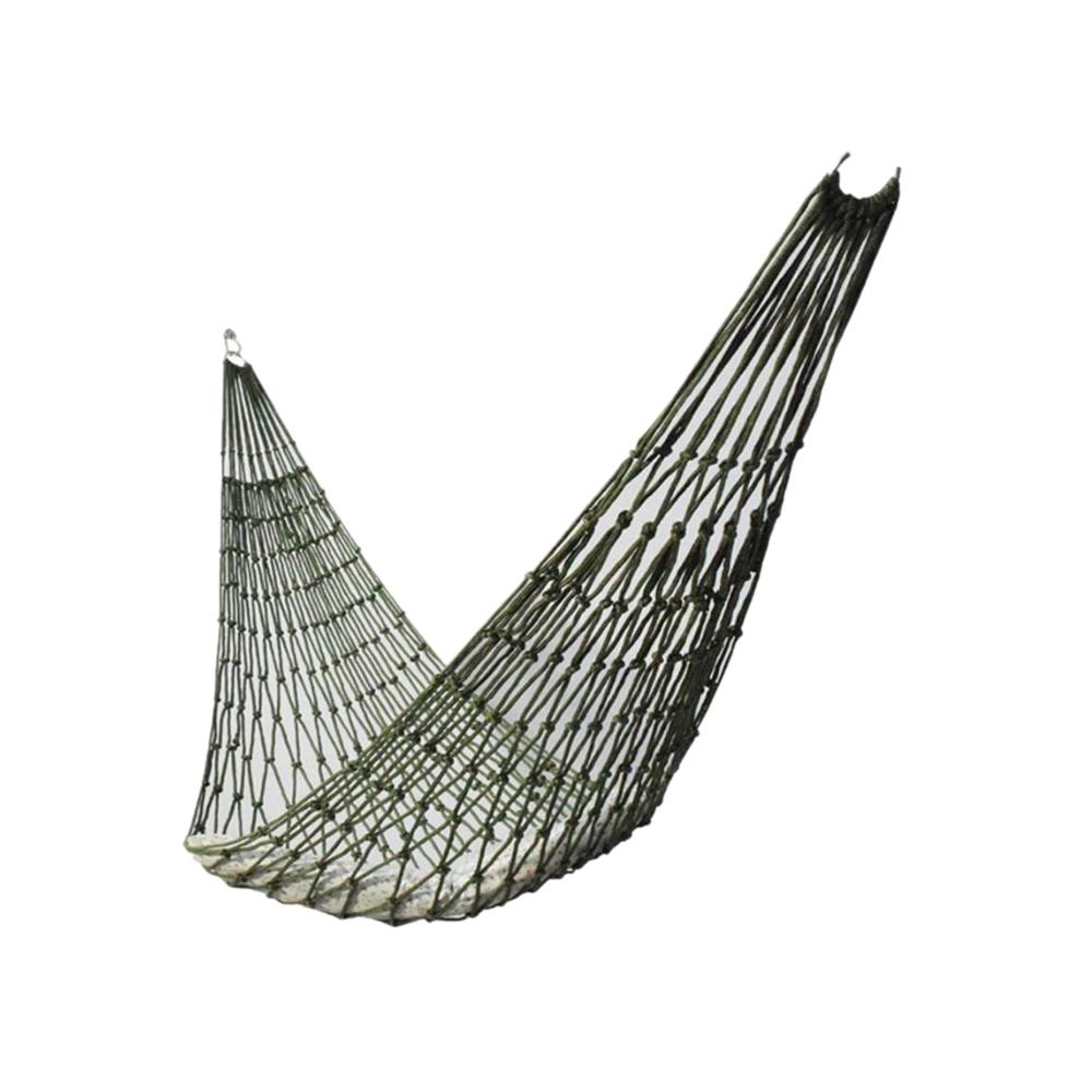 Du Lịch Võng Cắm Trại Võng Ngoài Trời Thể Thao Võng Xanh Dương Phối Lưới Nylon Ngủ Kèm Móc Treo Cho Sân Vườn Bãi Biển Cắm Trại