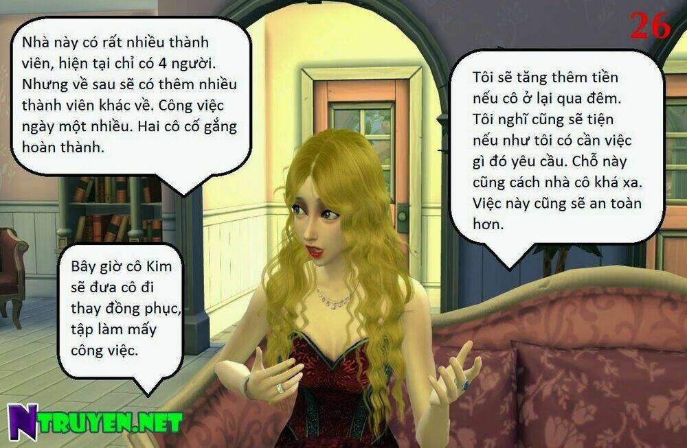 mysterious girl - truyện sims chapter 2 24