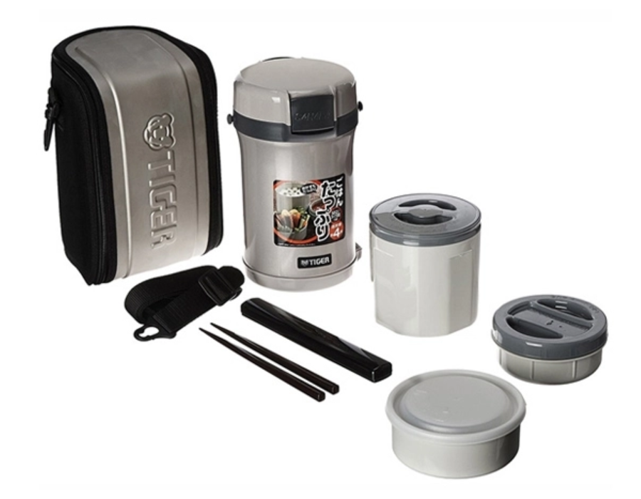Hộp đựng cơm giữ nhiệt Tiger 4 ngăn LWU-F200