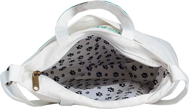 Túi Vải Tote Đeo Vai Đeo Chéo Stop Trắng XinhStore