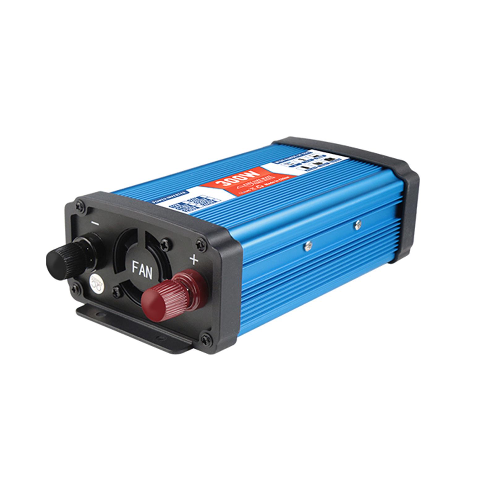 Solar Power Inverter Sine Wave Power Inverter 500W DC 12V to AC 100V-120V Dual USB Port with Digital Display