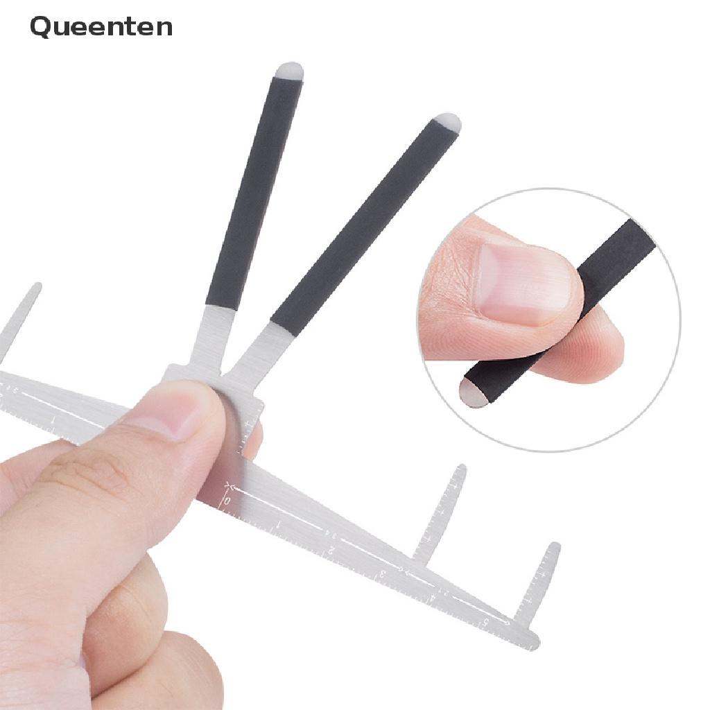 Queenten Eyebrow Tattoo Stencil Ruler Balance Shaper Template Definition QT