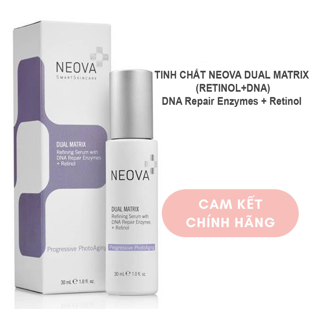 Tinh chất chống lão hóa và làm đều màu da đột phá Neove dual matrix [RETINOL + DNA]