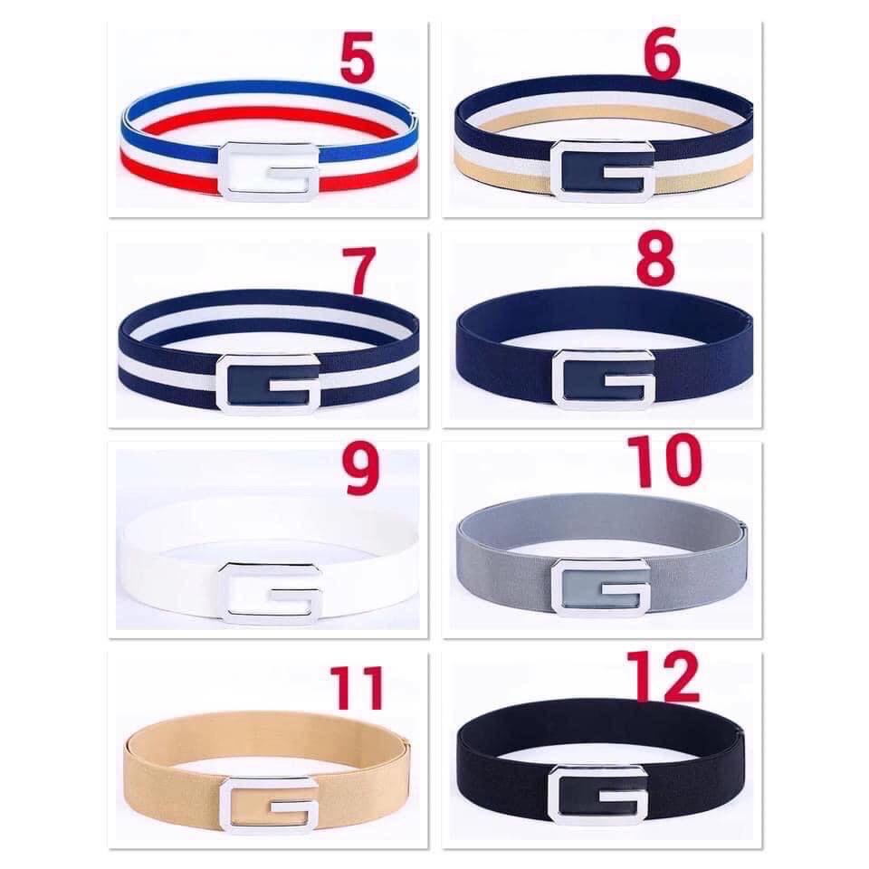 Thắt lưng golf Nam thể thao chất chun co dãn tốt TL020