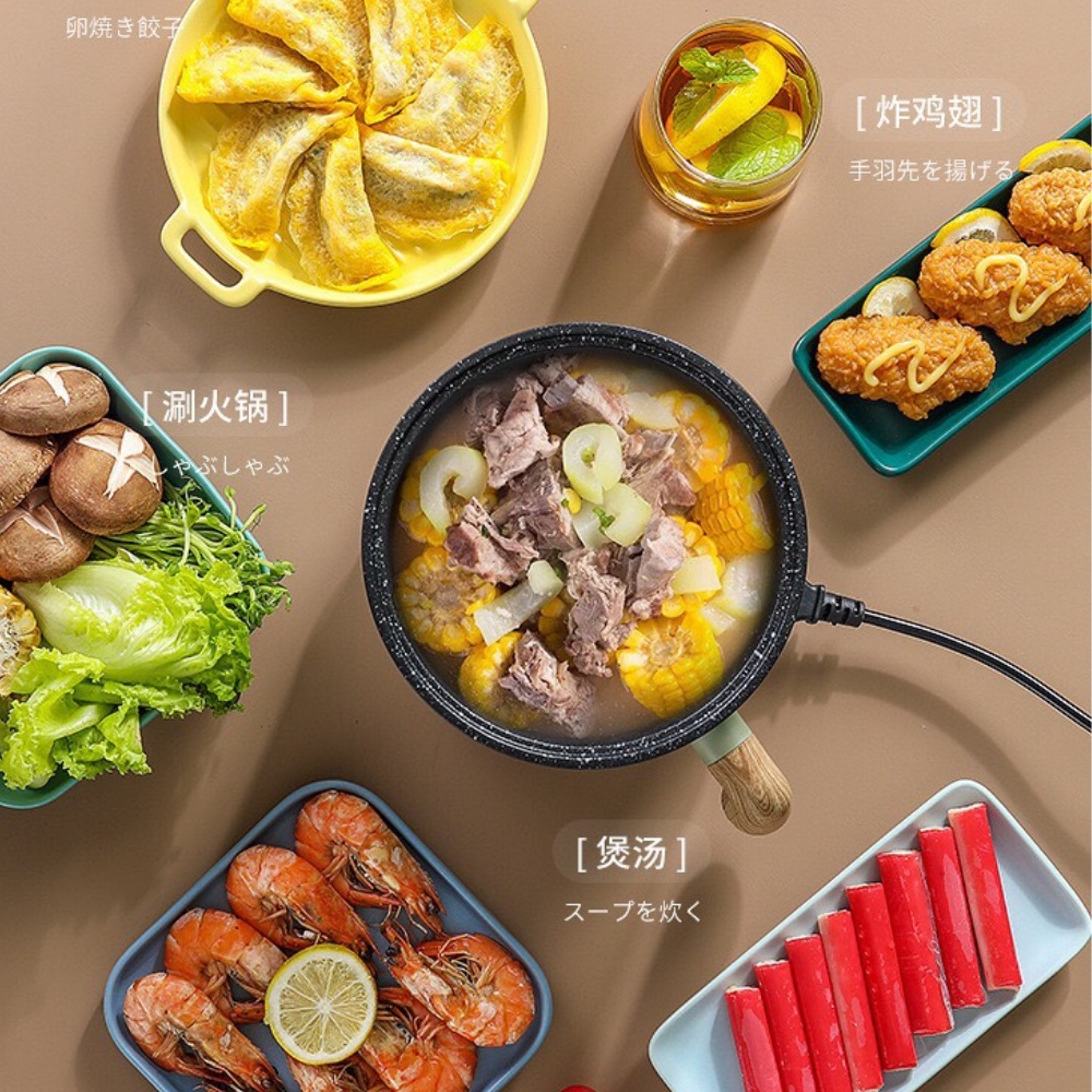 Ca Nấu Mì Cán Gỗ Đa Năng - Gia Dụng Thông Minh