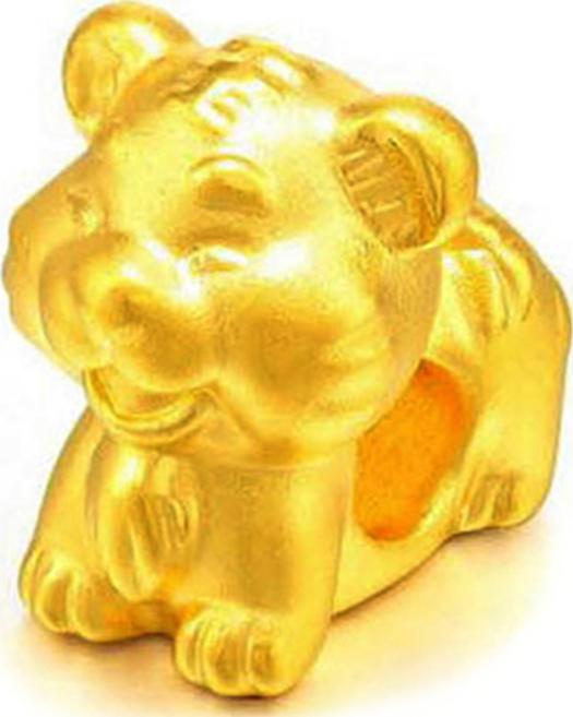 Bộ Vòng Tay Tuổi Dần Bạc Mạ Vàng Tặng Kèm 2 Dây Đeo Cổ