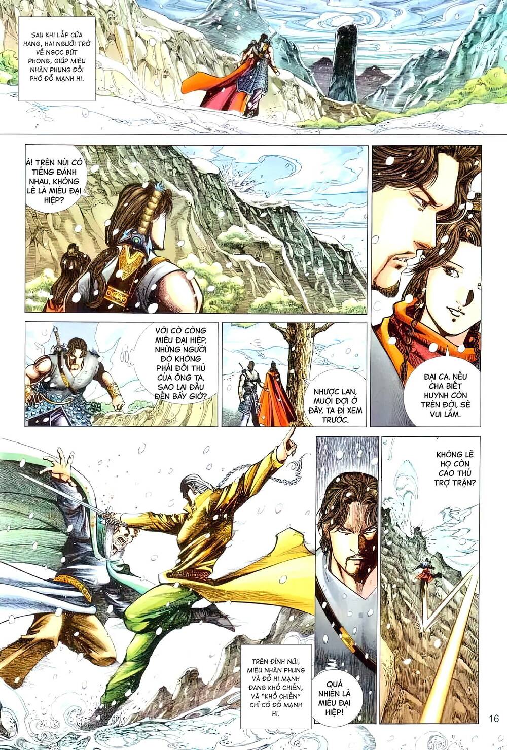 tuyết sơn phi hồ - mã vinh thành chapter 38 1