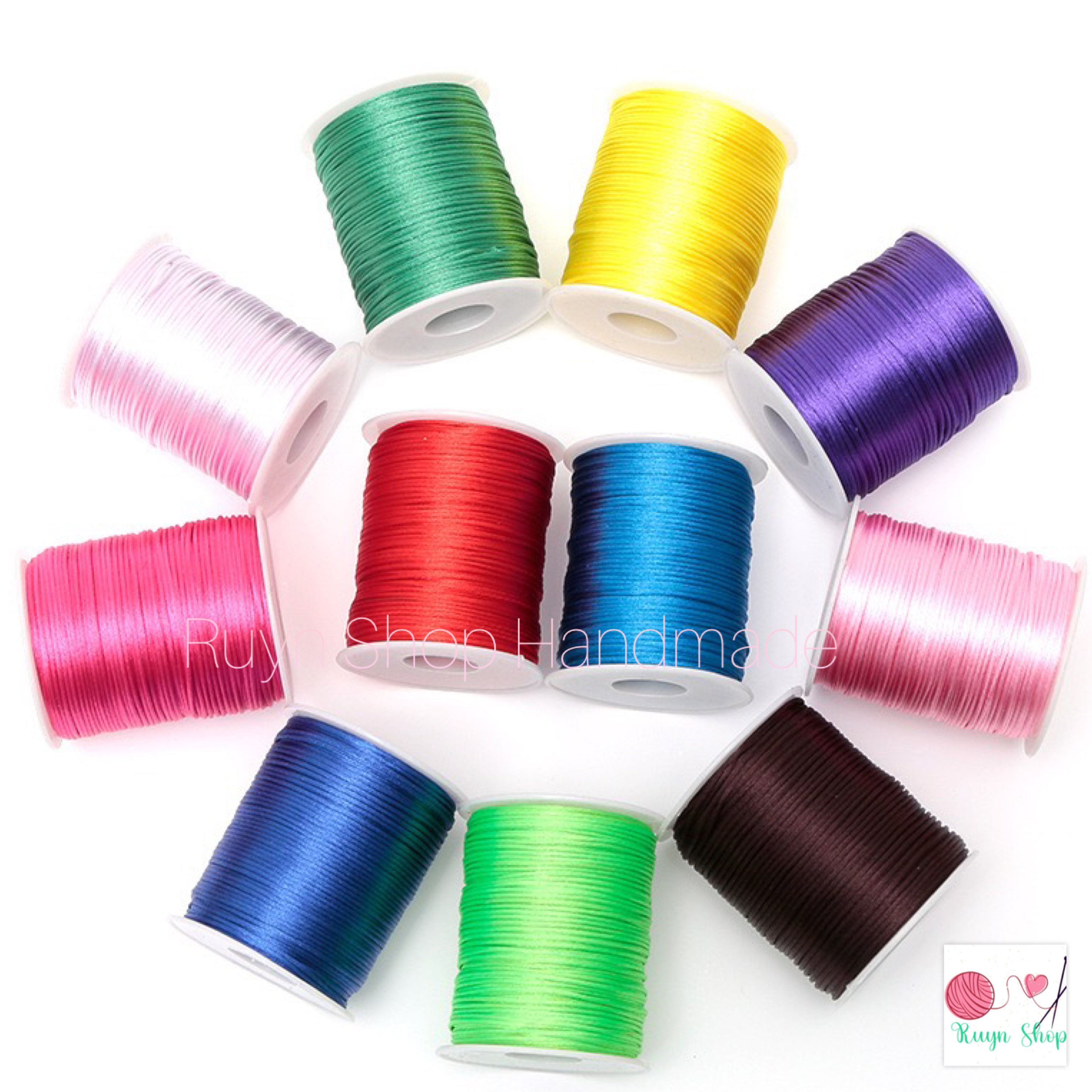 Dây tim 1mm đan vòng tay/ thắt nút/ trang trí handmade