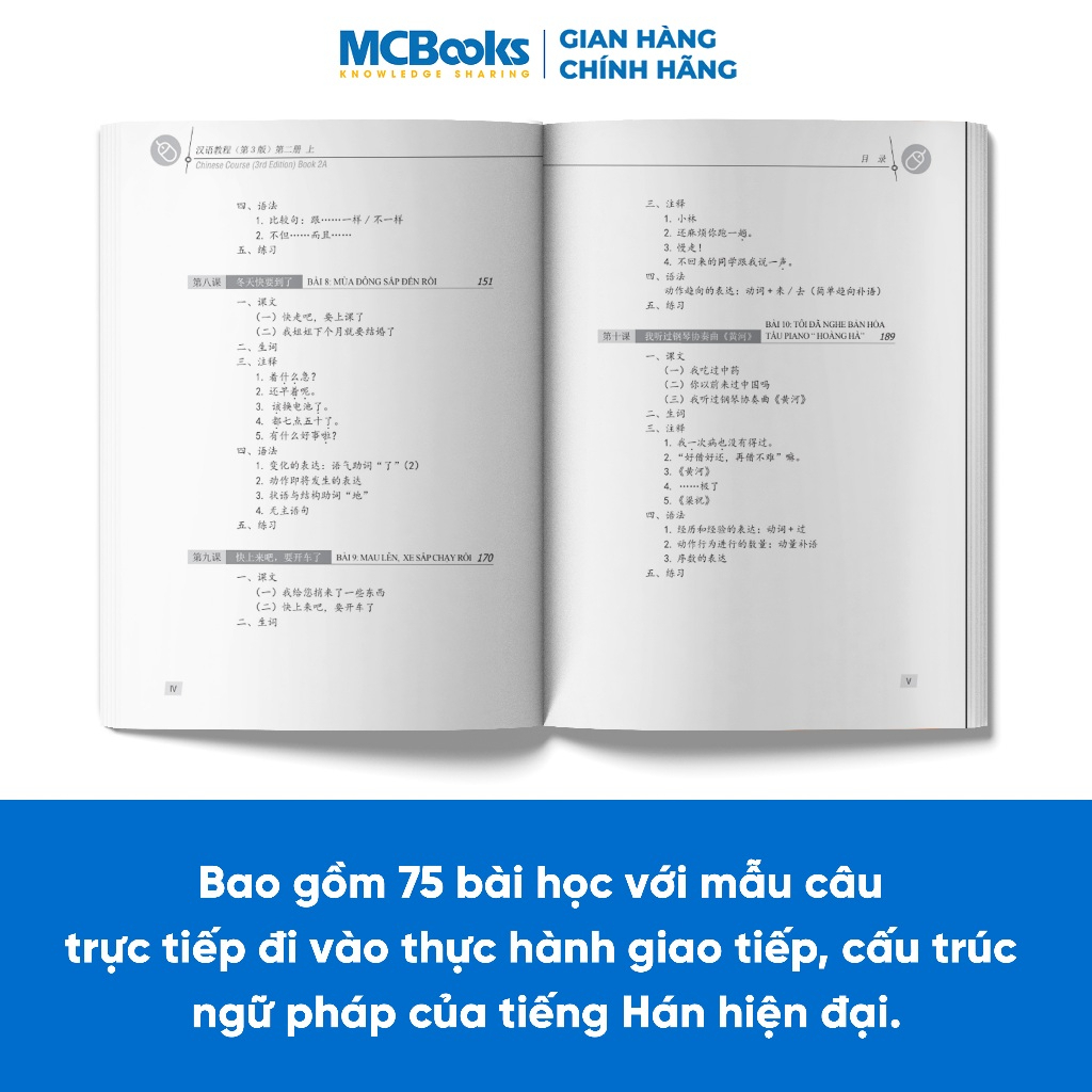 Sách - Combo Giáo Trình Hán Ngữ 6 Cuốn - Phiên bản 3 - 2025