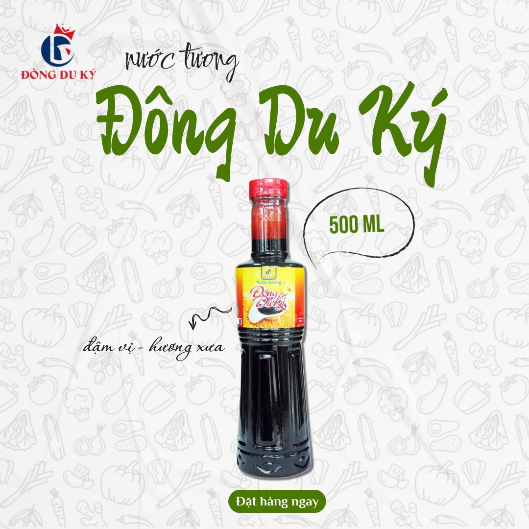 [GIFT] Nước tương ĐÔNG DU KÝ 500ML