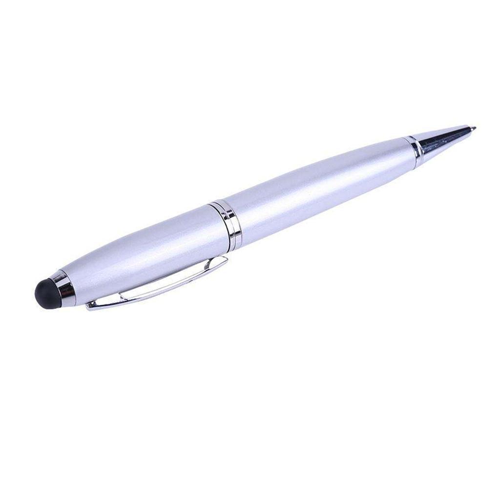 2 Pieces USB 3-in-1 Multi-functional Pen U-Disk Memory Pen 16G+8G