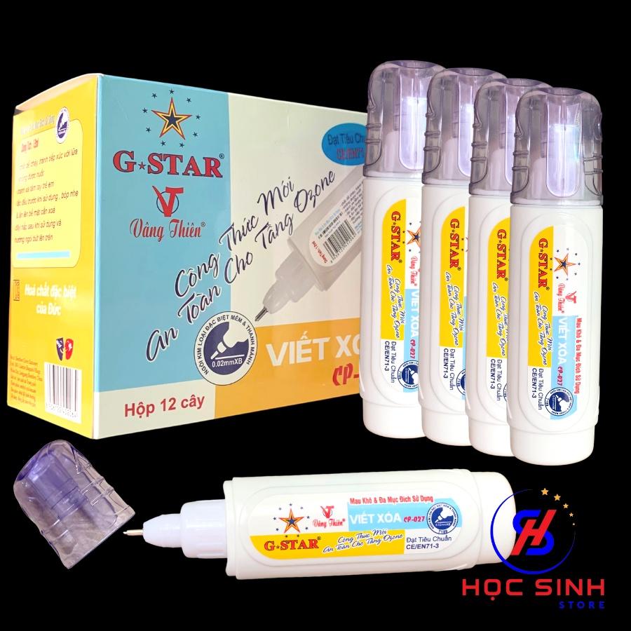 Bút xóa nước Gstar CP-027 dung tích 12ml nhanh khô, đa mục đích sử dụng