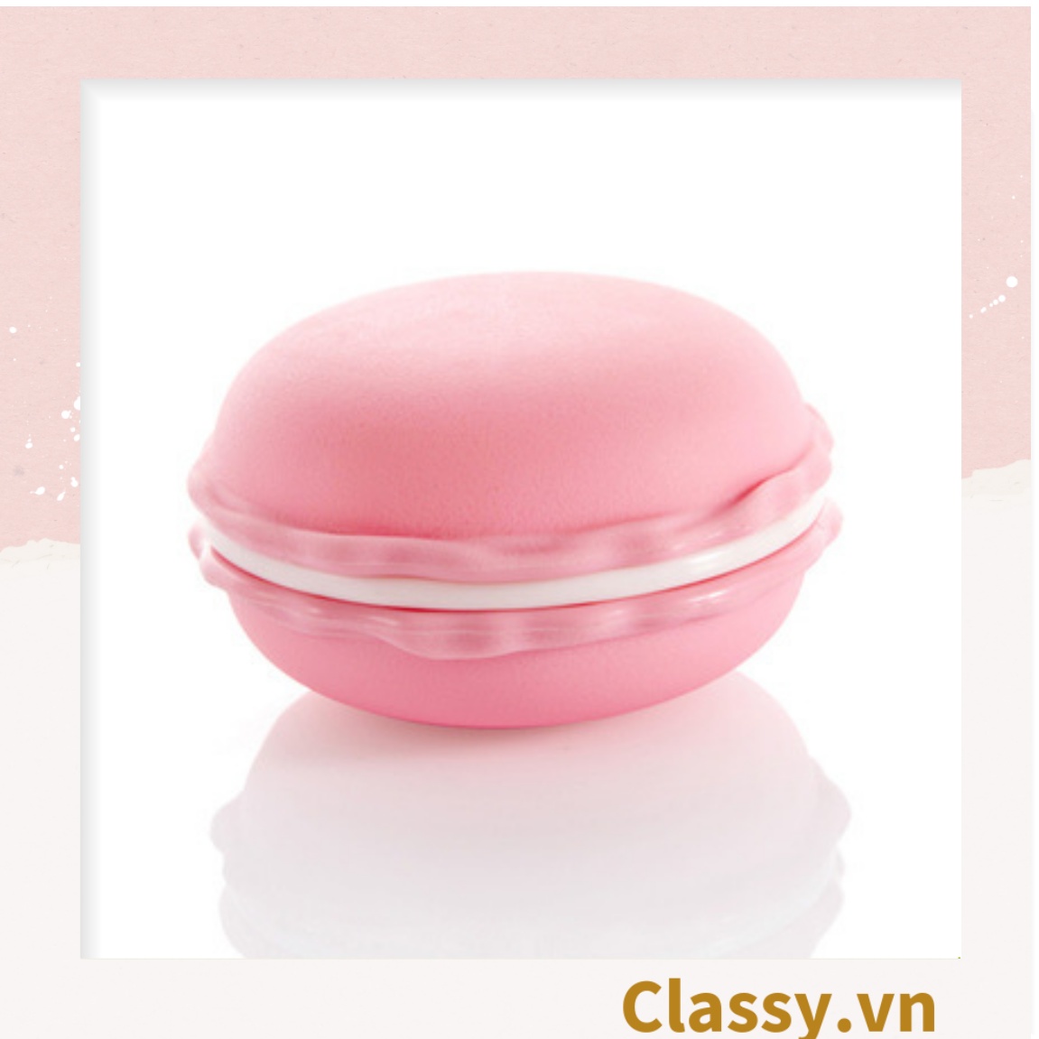 Hộp đựng trang sức, bông tai khuyên tai hoặc phụ kiện hoặc tai nghe hình bánh Macaron PK1713