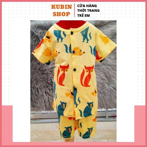 BỘ COTTON ĐÙI CHO BÉ HỌA TIẾT CON VẬT ĐÁNG YÊU CHO BÉ TRAI