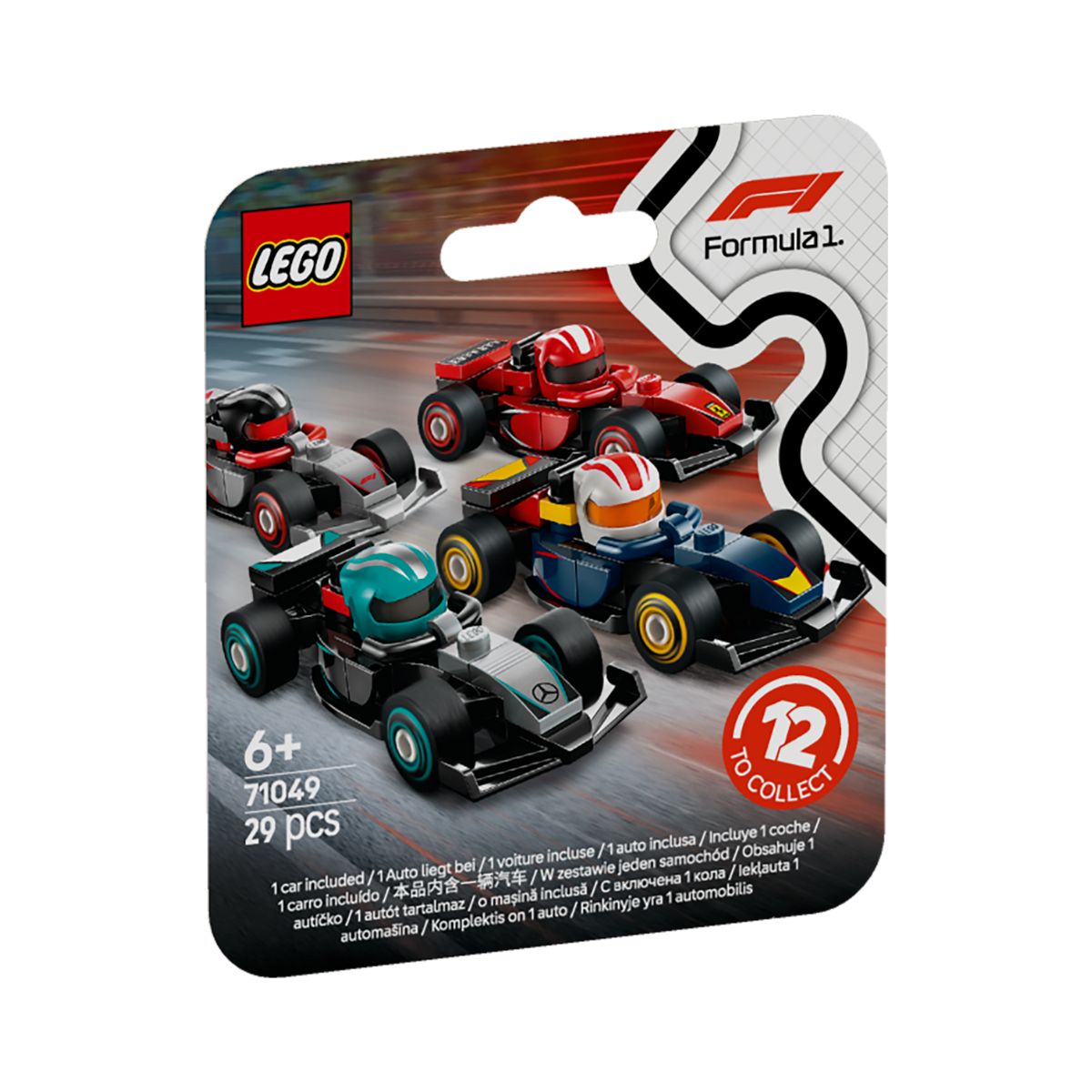 Đồ Chơi Lắp Ráp Bộ Sưu Tập Xe Đua F1 LEGO MINIFIGURES 71049 - Giao Hàng Ngẫu Nhiên