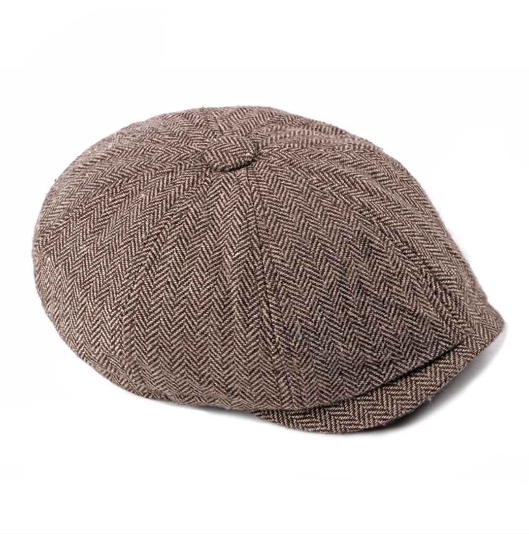 Mũ Beret Nam Trung Niên Sang Trọng BR02 - Mũ Nồi Nam 100% Cotton