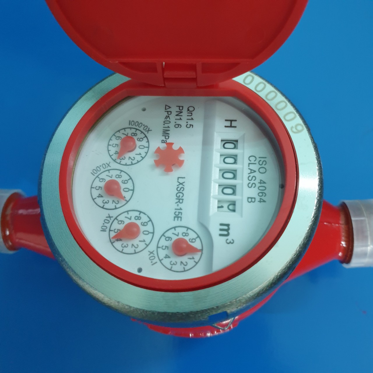 Đồng hồ nước nóng lạnh Water Hot Meter Works bảo hành 1 năm