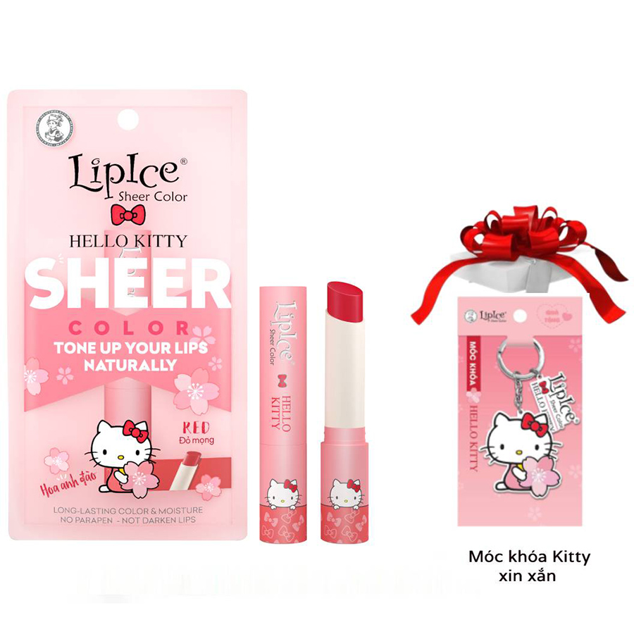 Son dưỡng Lipice Sheer Color (Phiên bản Hello Kitty giới hạn)