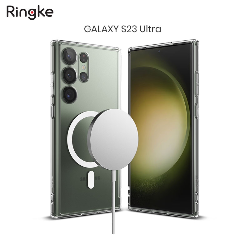 Ốp lưng dành cho Samsung Galaxy S23 Ultra RINGKE Fusion Magnetic - Hàng Chính Hãng
