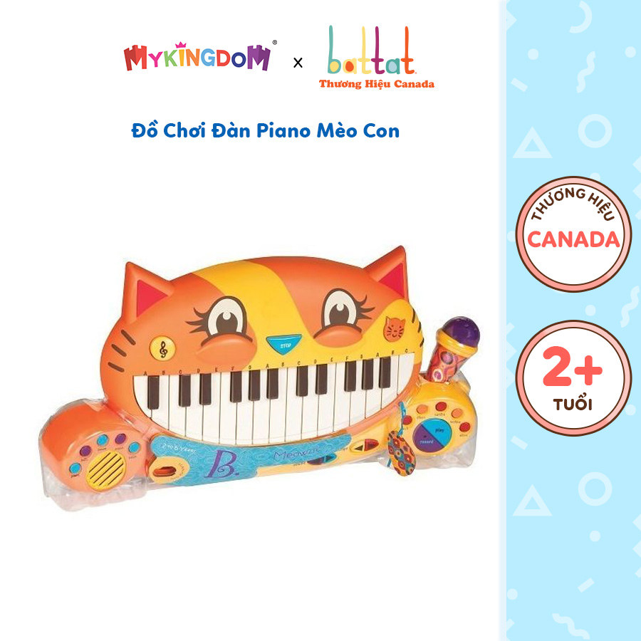 Đồ Chơi Đàn Piano Mèo Con B. Brand BX1025Z
