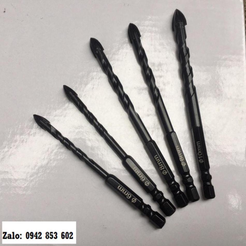 Mũi Khoan Đa Năng 4 Cạnh Chuôi Lục Giác - Bán Lẻ Đầy Đủ Kích Cỡ