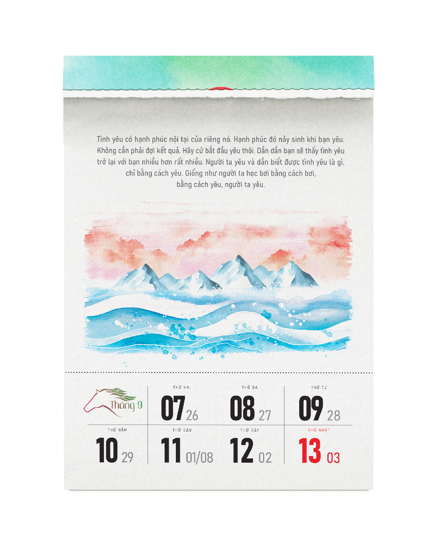 Bộ Lịch Tuần Osho - Osho Calendar 2026